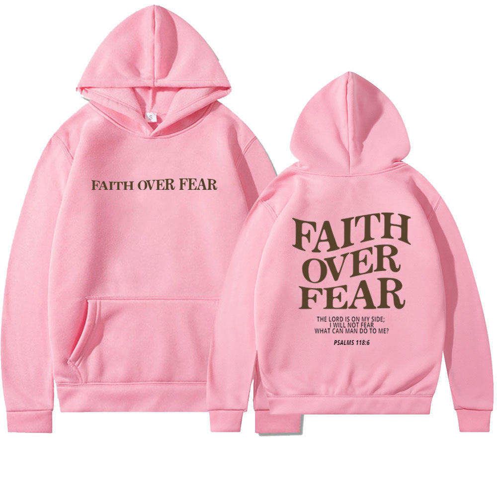 Women's hoodie with inspiring lettering and high-quality craftsmanship Lisslune