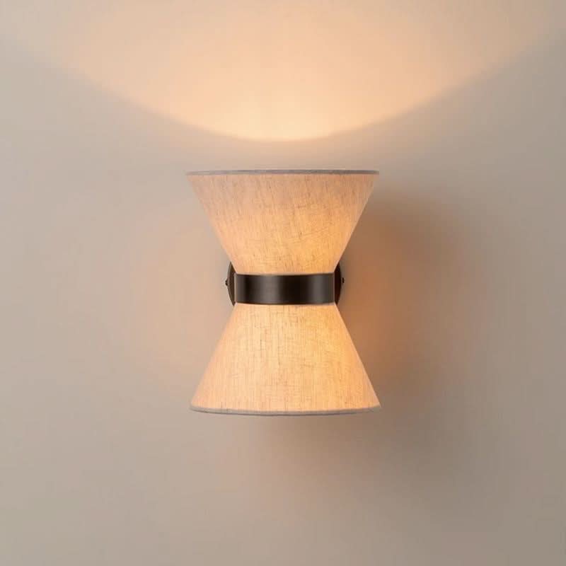 Lisslune | Silk Shade Wall Lamp – Modern Wabi Sabi Design