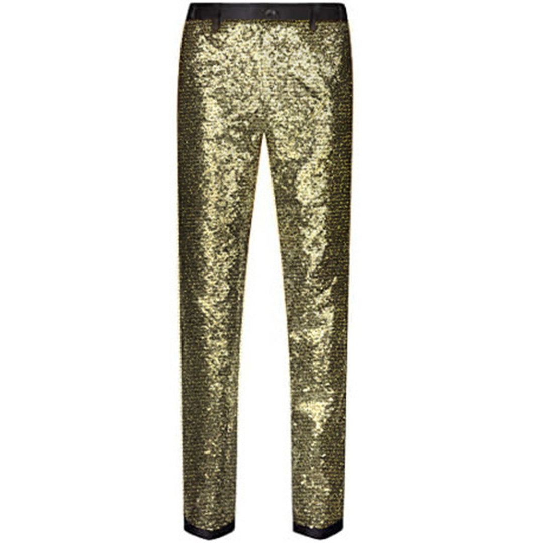 Men's Glittery Suit Pants Lisslune