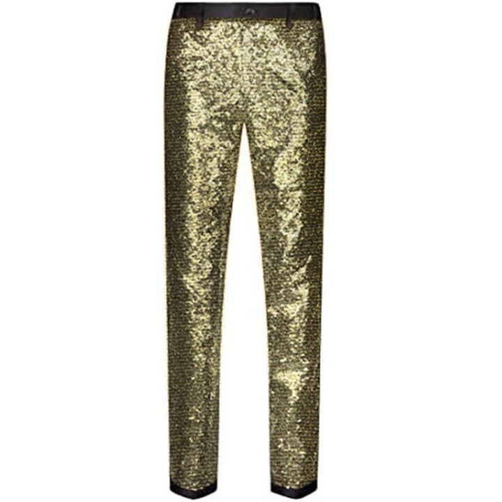 Men's Glittery Suit Pants Lisslune