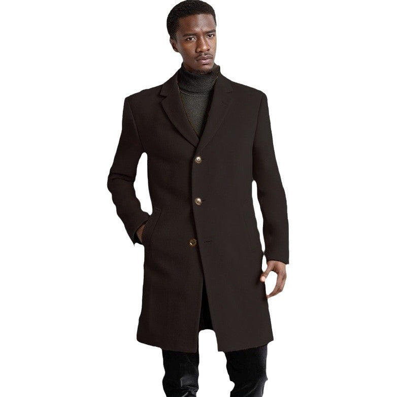Men's Elegant Long Coat Lisslune