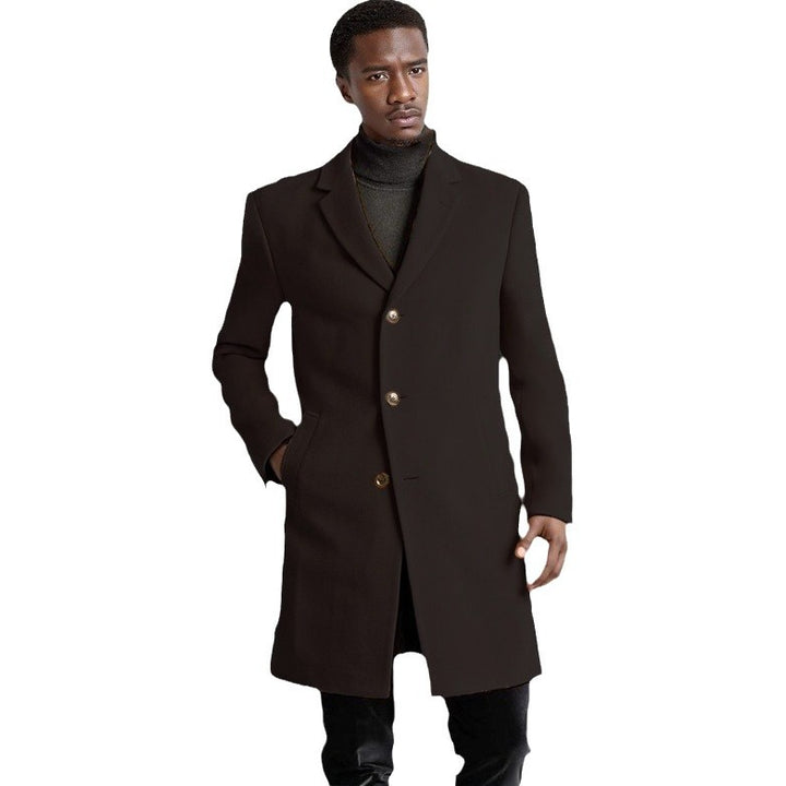 Men's Elegant Long Coat Lisslune