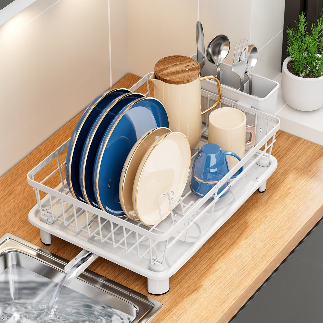Lisslune | Practical Dish Dryer with Water Drain