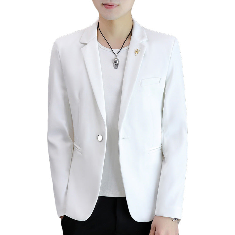 Men's elegant blazer in slim fit cut Lisslune
