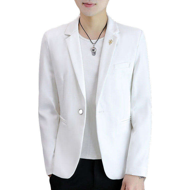 Men's elegant blazer in slim fit cut Lisslune