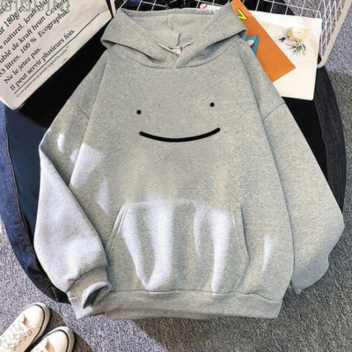 Women's hoodie with funny face motif Lisslune