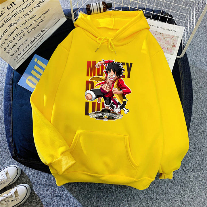 Women's Hoodie with Vibrant Anime Motif Lisslune
