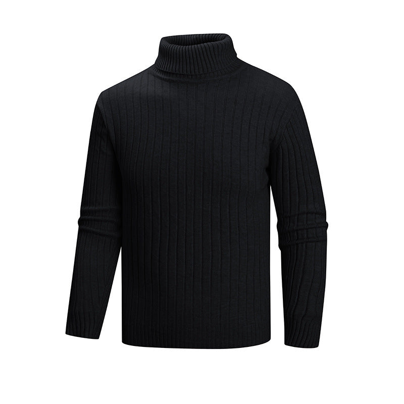 Men's Turtleneck Sweater made of high-quality fine knit Lisslune