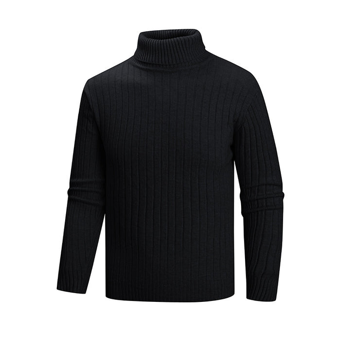 Men's Turtleneck Sweater made of high-quality fine knit Lisslune