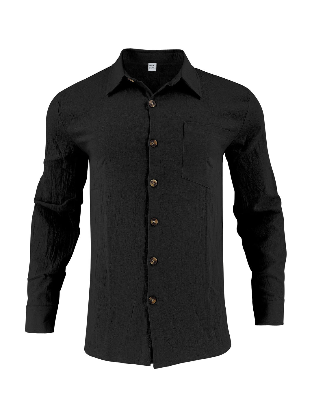 Men's Long Sleeve Shirt made of breathable cotton Lisslune