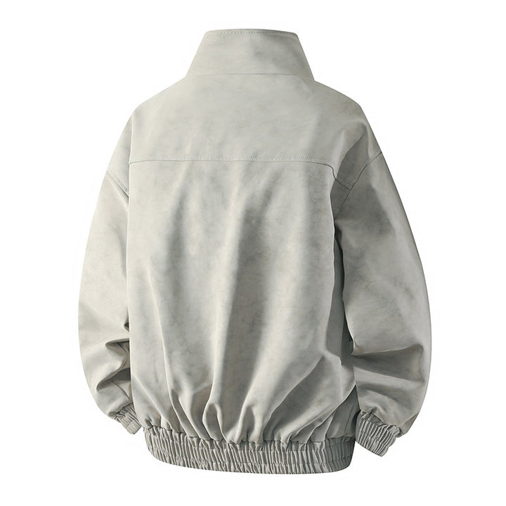 Men's fashionable transitional jacket with high collar and revitalizing inner lining Lisslune