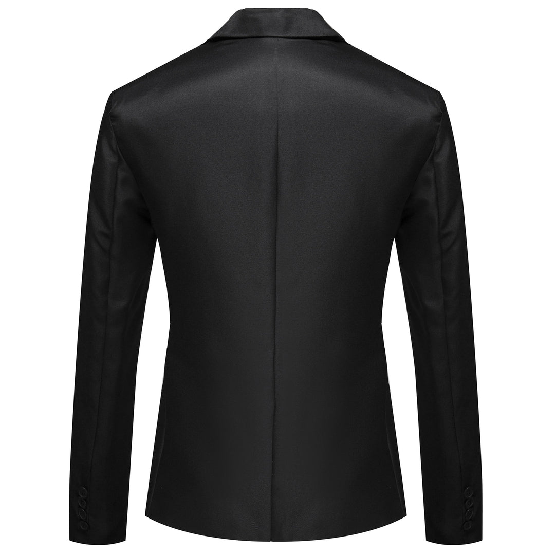 Men's fashionable and elegant suit jacket with satin finish Lisslune