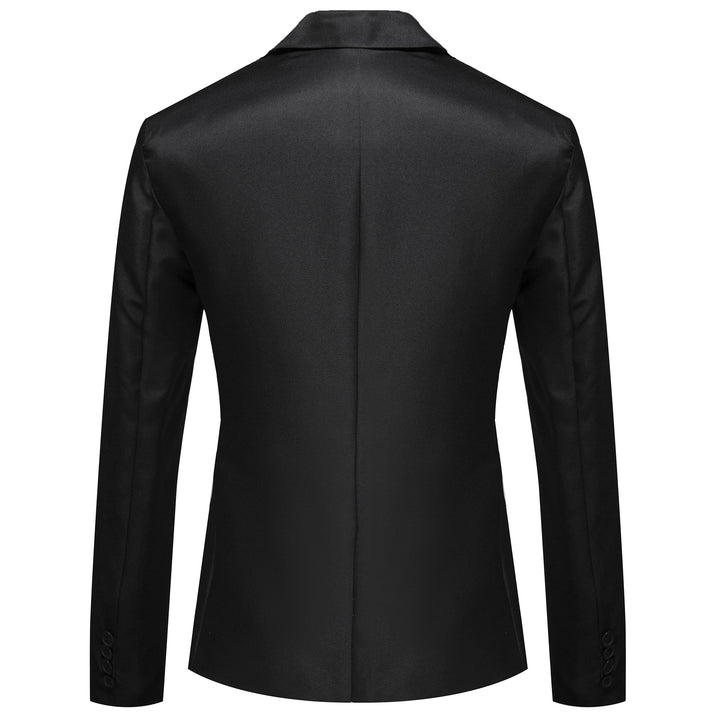 Men's fashionable and elegant suit jacket with satin finish Lisslune