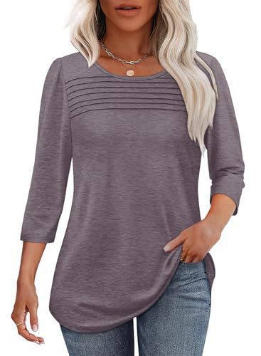 Women’s long sleeve shirt with pleat details Lisslune