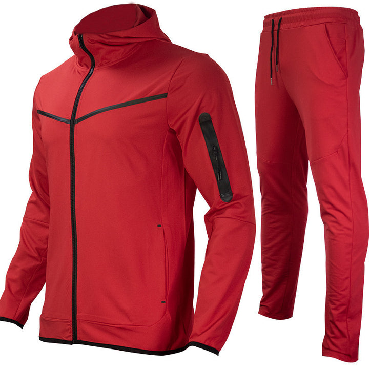 Men's tracksuit with breathable hoodie and comfortable joggers Lisslune