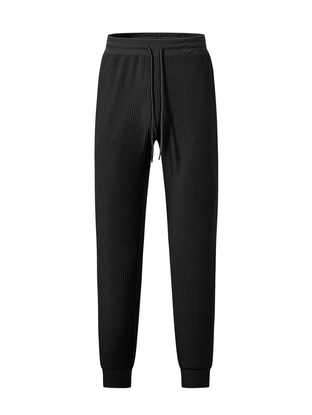 Men's Sporty Waffle Structure Jogging Pants Lisslune