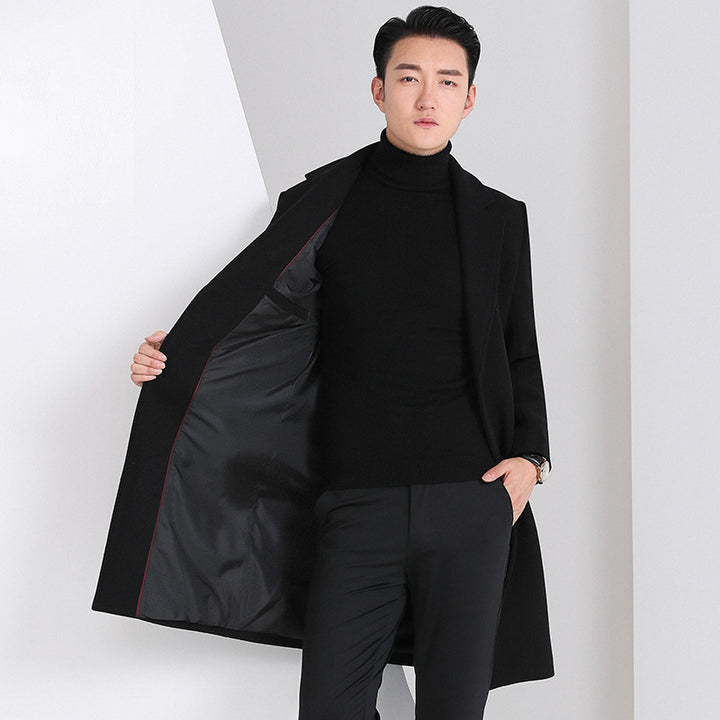 Men's Elegant Long Coat Lisslune