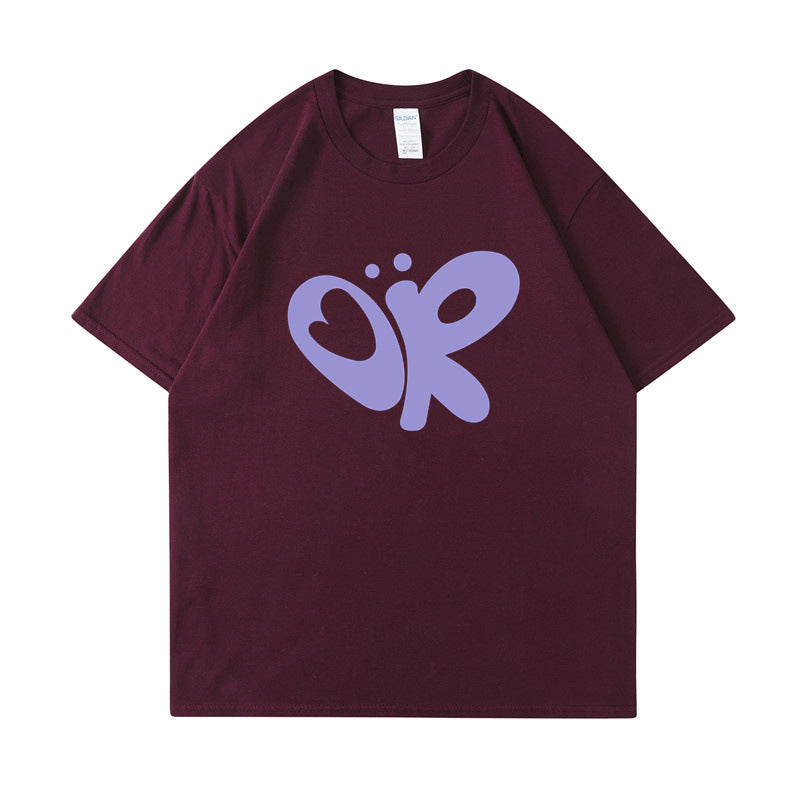 Women's casual T-shirt with unique graphic print Lisslune