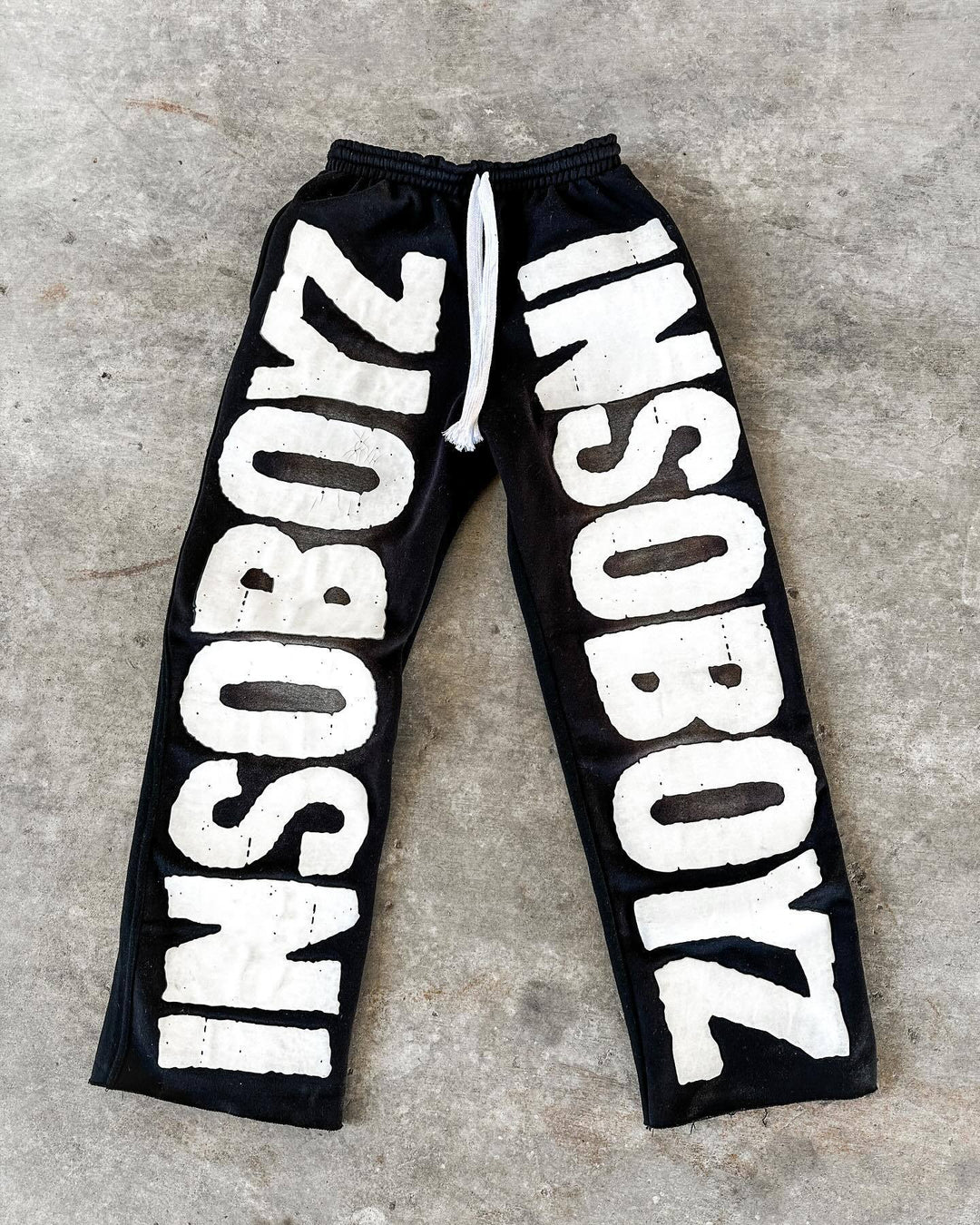 Women's leisure pants with trendy statement print Lisslune