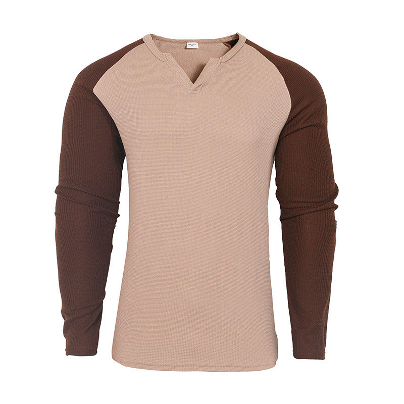 Men's Long Sleeve Shirt with Innovative Structure Design Lisslune