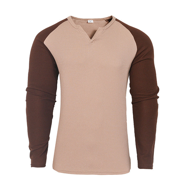 Men's Long Sleeve Shirt with Innovative Structure Design Lisslune