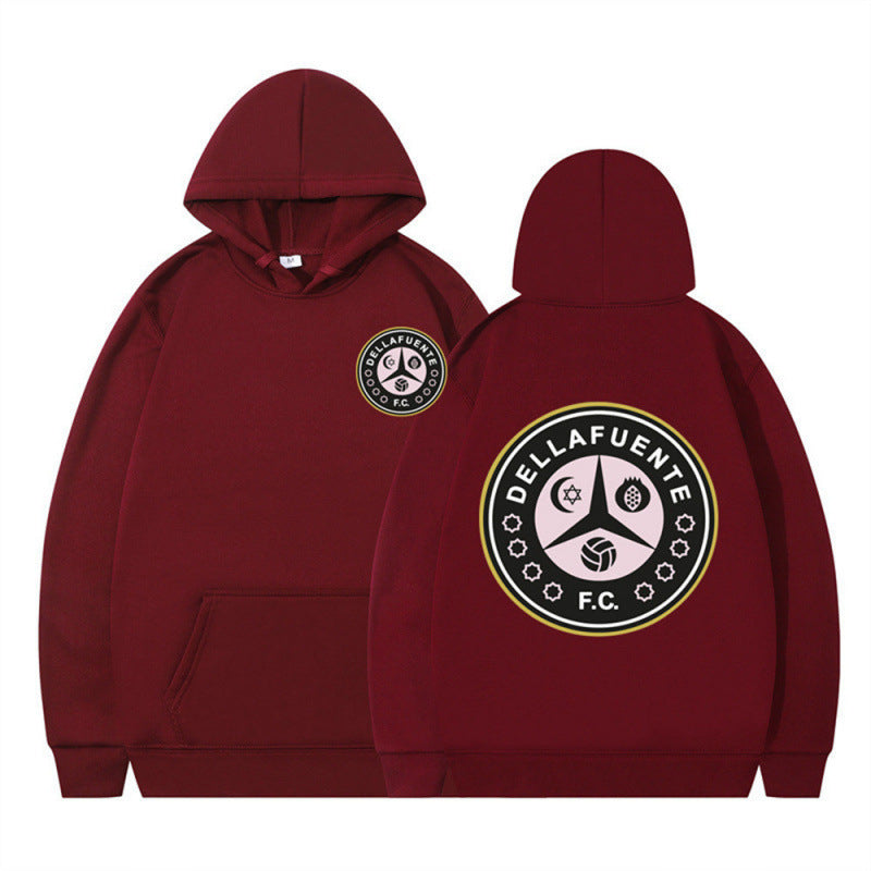 Women's hooded sweatshirt with unique club design and soft fleece Lisslune