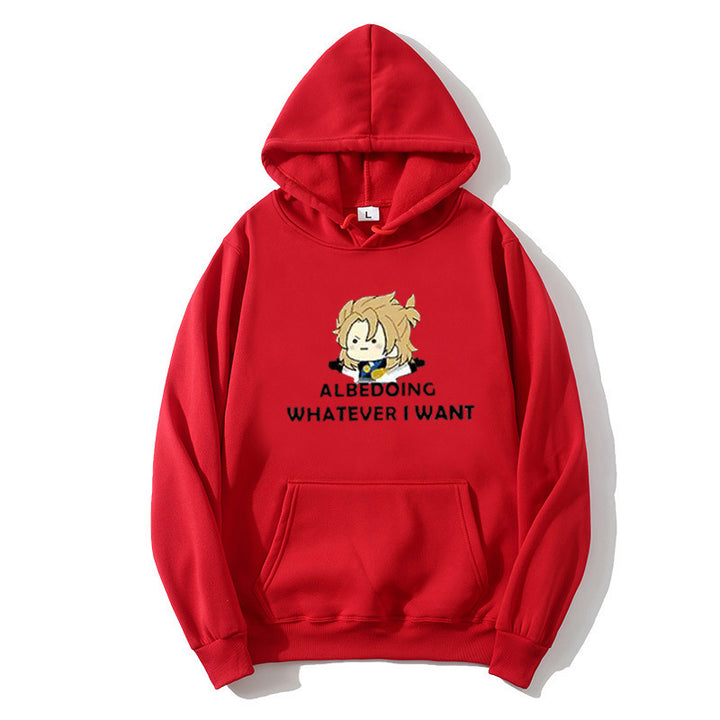 Women’s hoodie with artistic graphic design and motivating lettering Lisslune