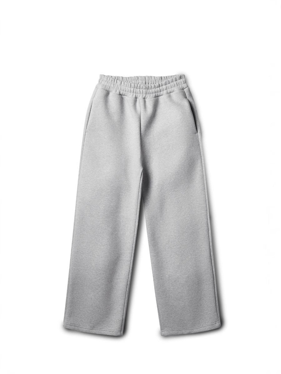 Women's comfortable leisure pants with wide cut and elastic waistband Lisslune