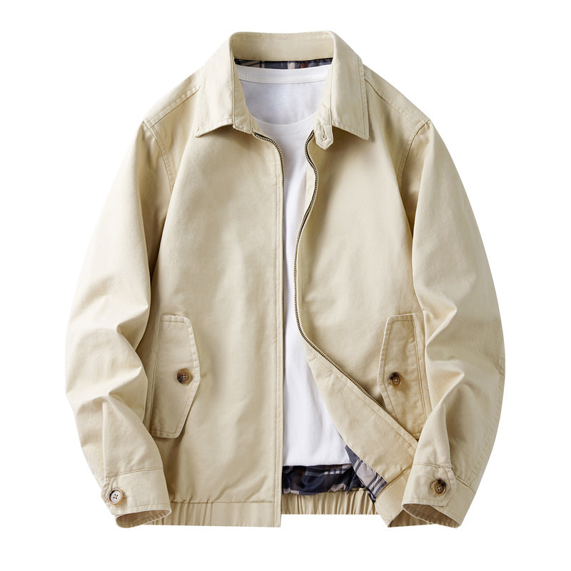 Men's Jacket In A Casual Style with Practical Pockets Lisslune