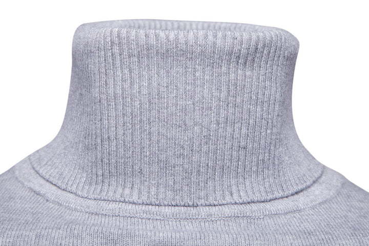 Men's turtleneck sweater made of soft knit Lisslune
