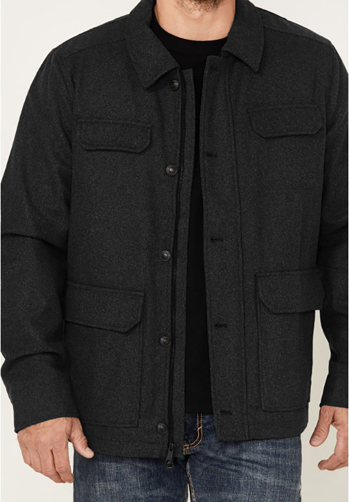 Men's Casual Flannel Jacket Lisslune