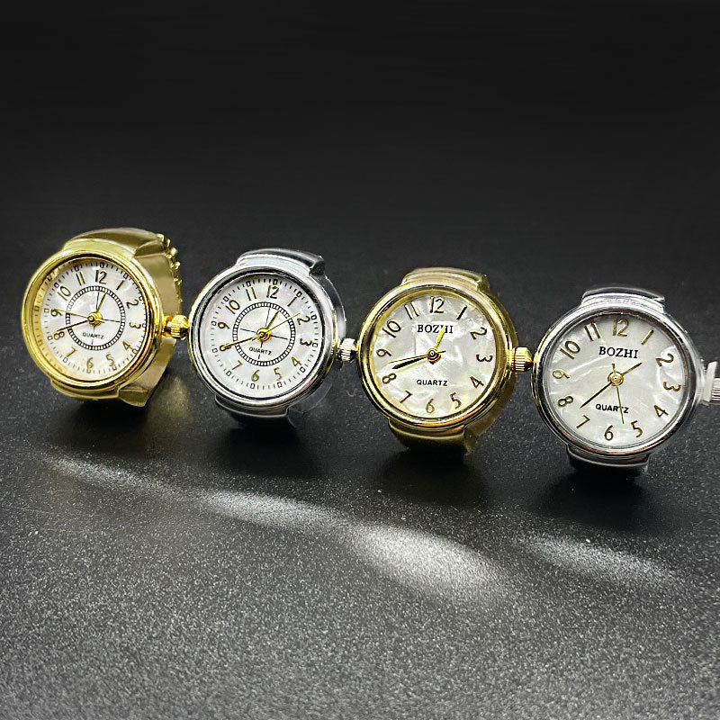 Lisslune | Unisex Pair Finger Rings Quartz Watches