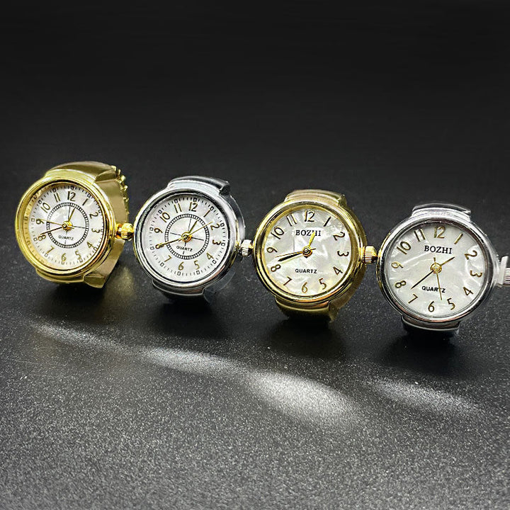 Lisslune | Unisex Pair Finger Rings Quartz Watches