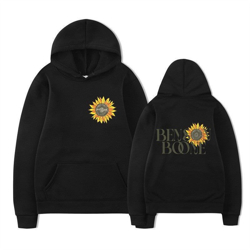 Women's hoodie with floral graphic design Lisslune