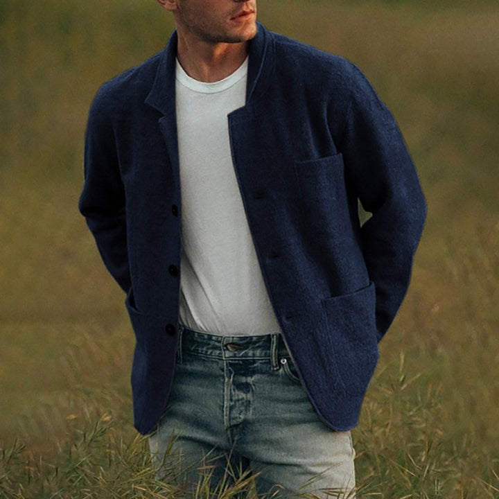 Men's casual cardigan jacket Lisslune