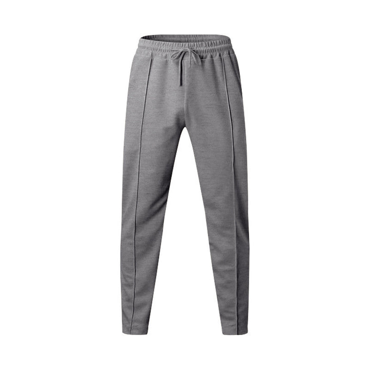 Men's sporty jogging pants with elastic waistband and side inserts Lisslune