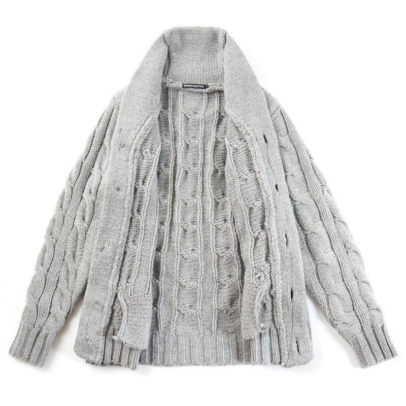 Men's Elegant Knit Cardigan Lisslune