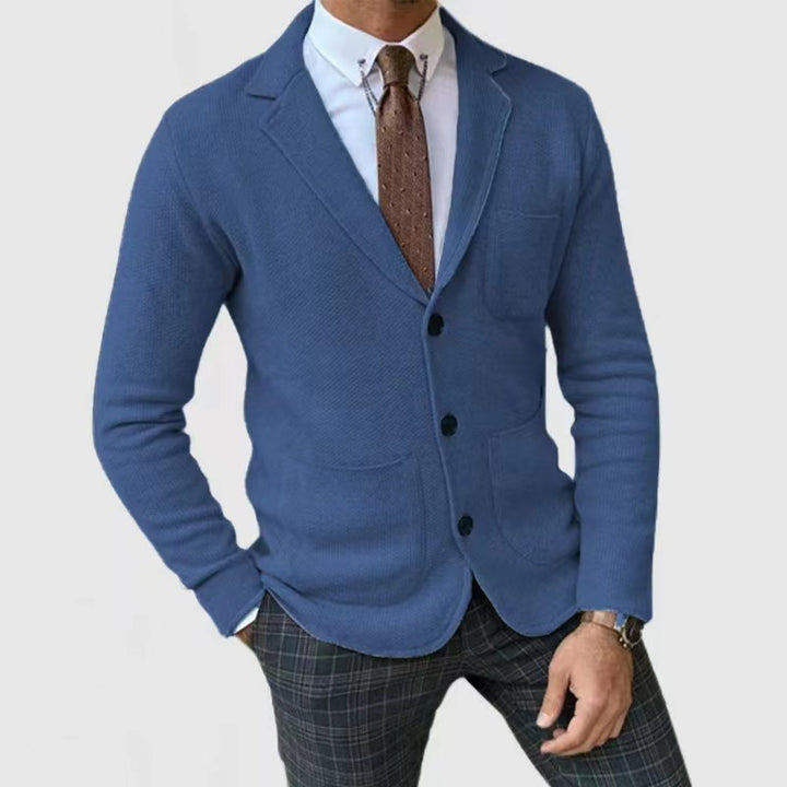 Men's stylish cardigan with practical pockets Lisslune
