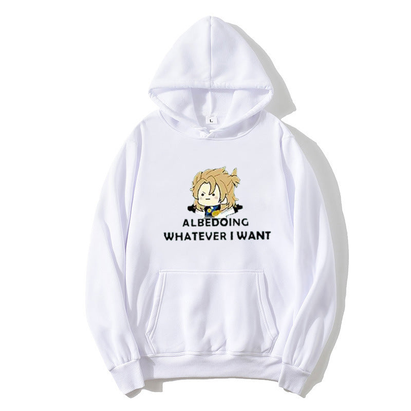 Women’s hoodie with artistic graphic design and motivating lettering Lisslune