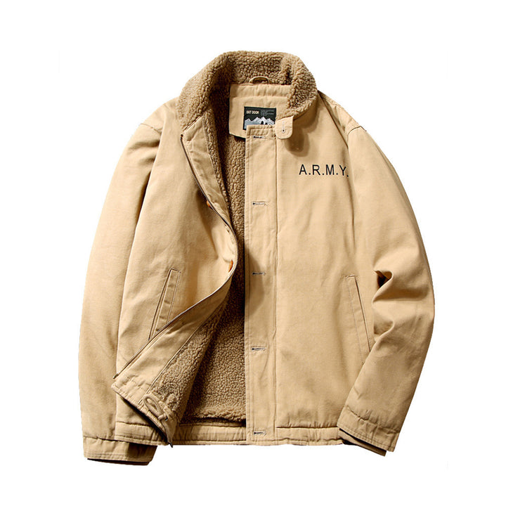 Men's Warm Bomber Jacket Lisslune