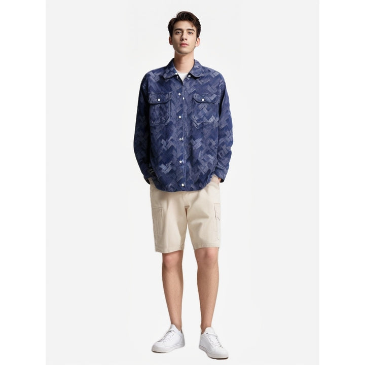 Men's casual overshirt Lisslune