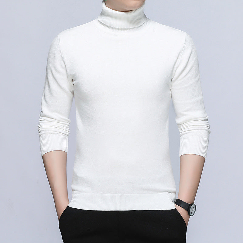 Men's turtleneck sweater made of high-quality, breathable cotton Lisslune