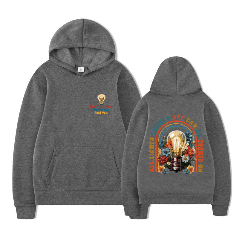 Women's hoodie with colorful design and relaxed fit Lisslune