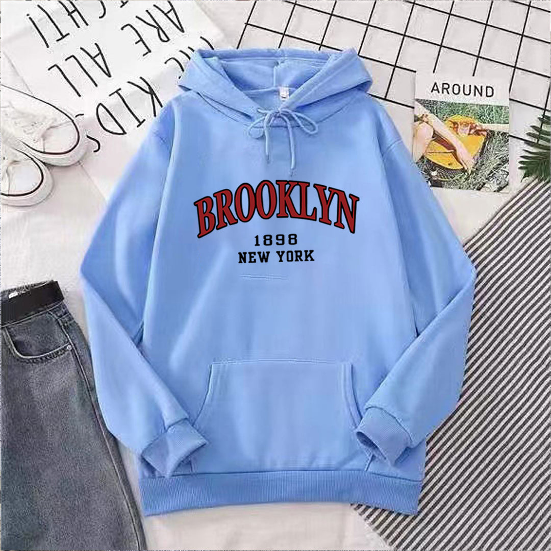 Women's hoodie with urban Brooklyn design Lisslune