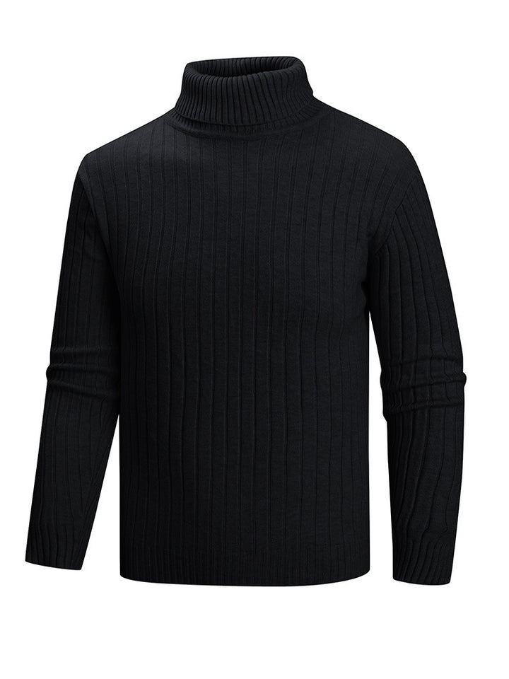 Men's Turtleneck Sweater made of high-quality fine knit Lisslune