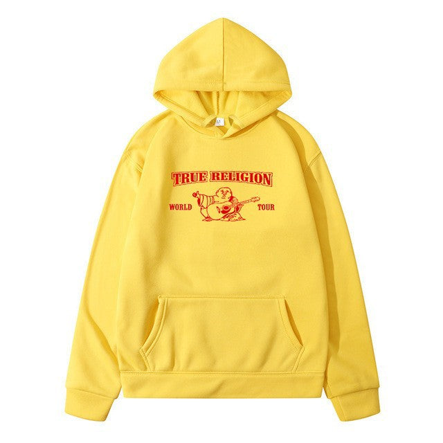 Women's Hooded Sweater with Eye-Catching Logo Design Lisslune