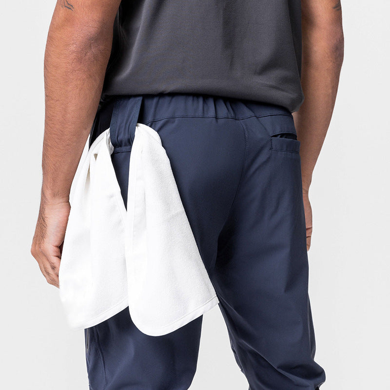 Men's Comfortable Cargo Pants with Innovative Pockets and Elastic Waistband Lisslune
