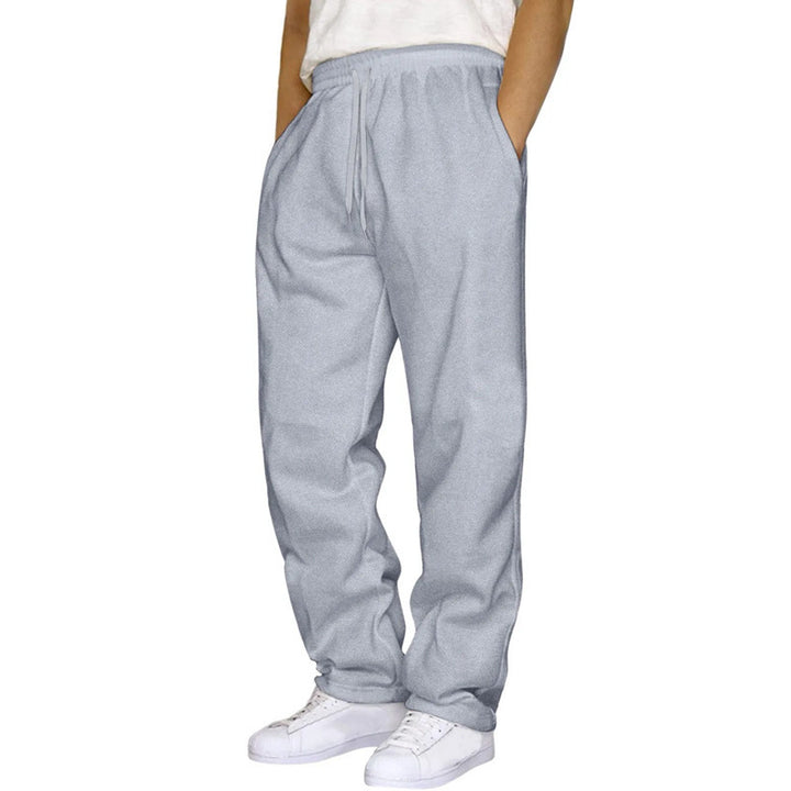 Women's comfortable casual pants with elastic waistband and practical side pockets Lisslune