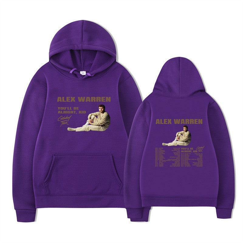 Women's hooded sweatshirt with creative print and modern design Lisslune