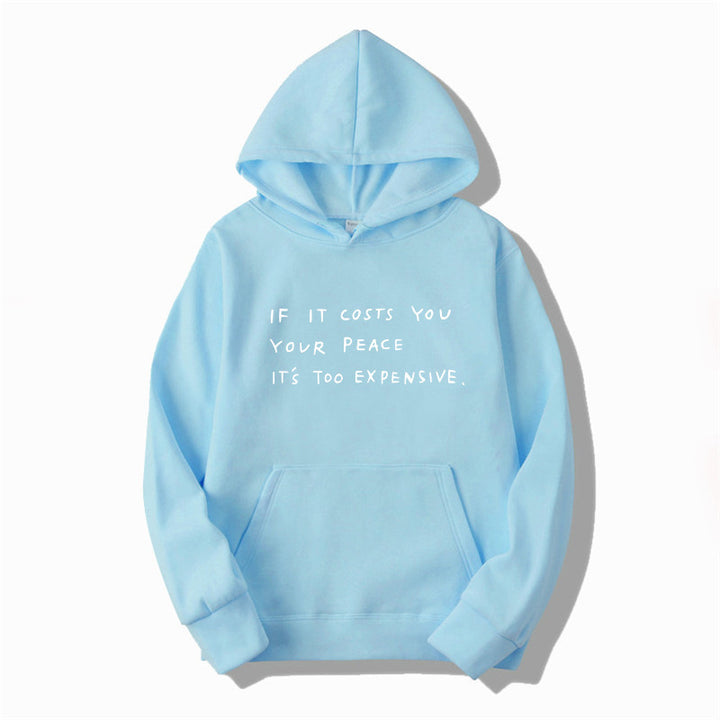 Women's hoodie with inspiring motif Lisslune